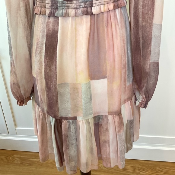 Aritzia Wilfred Tempest Tier Mini Dress Size Medium - Picture 11 of 16